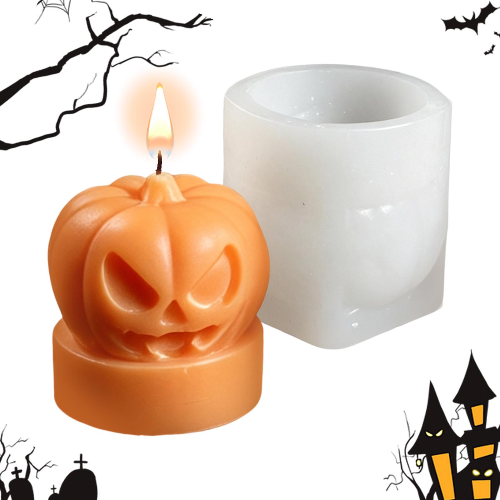 Candle Making Workshops - Moule à bougie citrouille d'Halloween, moule