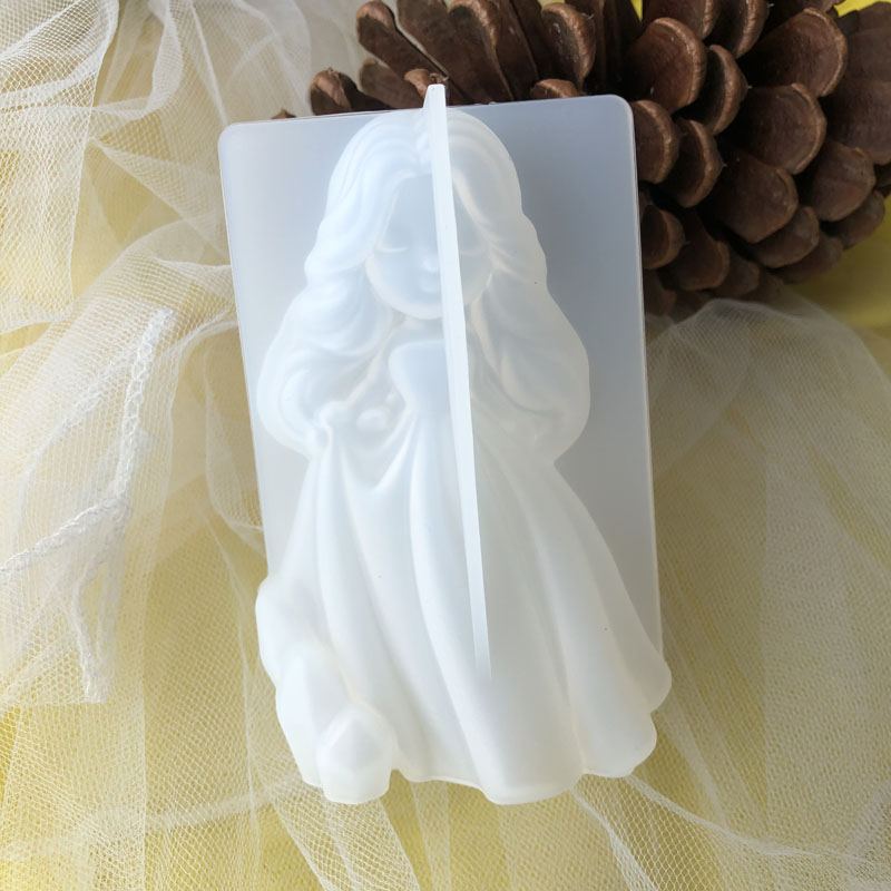 Candle Making Business - Moule à bougie princesse 3D en
