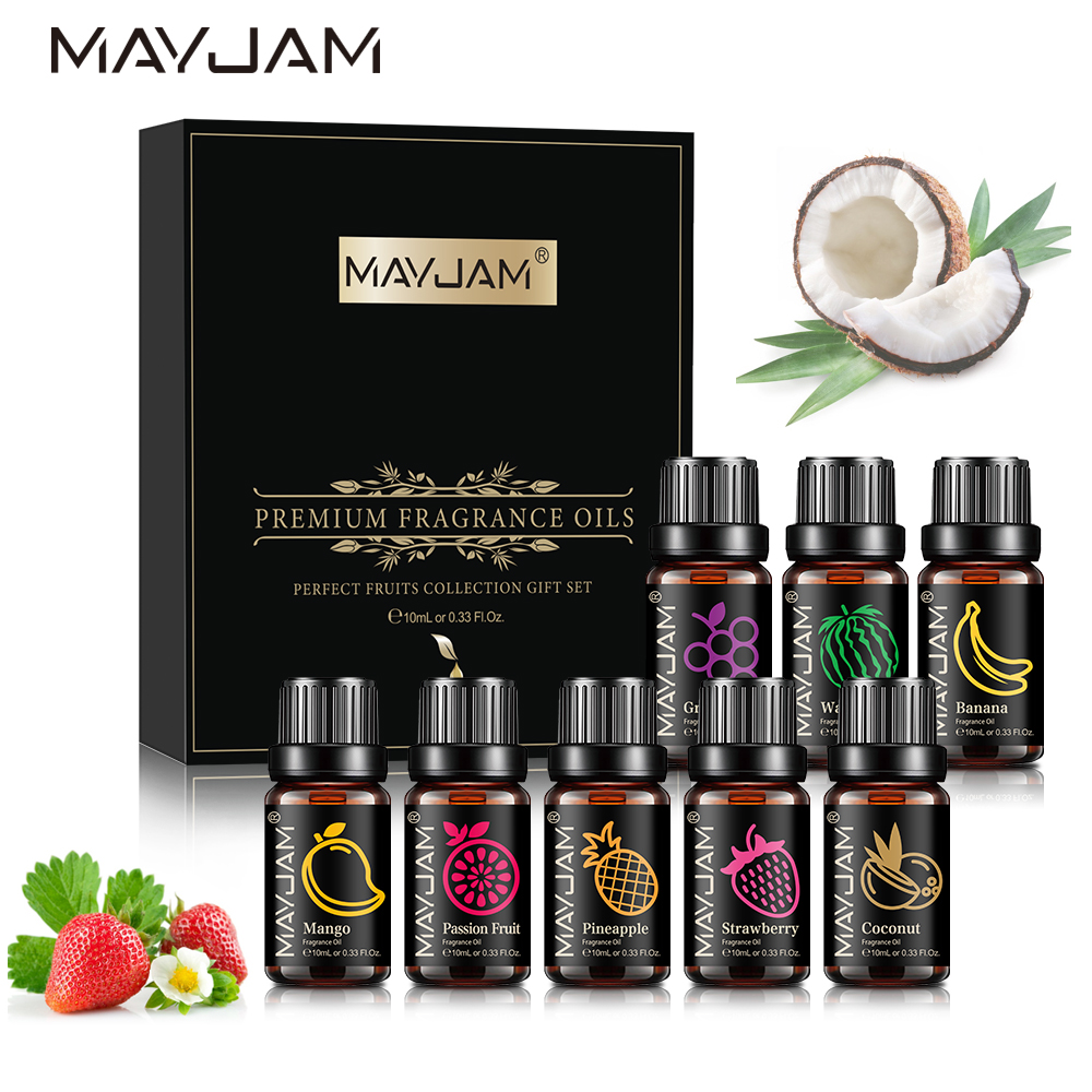 Kraft Box Candle - MAYJAM – ensemble d'huiles parfumées, coffret