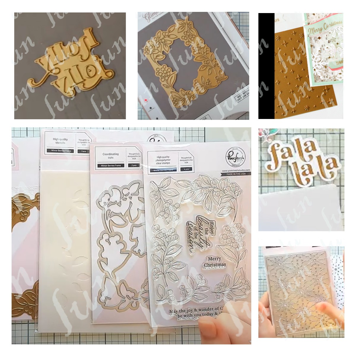 Candle Making Guide - Noël Holly Jolly Cut Die, vacances
