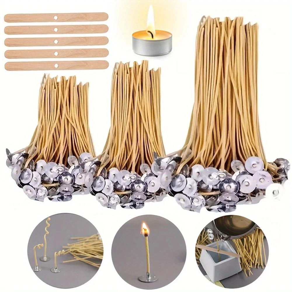 Candle Making Wicks - Mèches de bougie 50 pièces 8