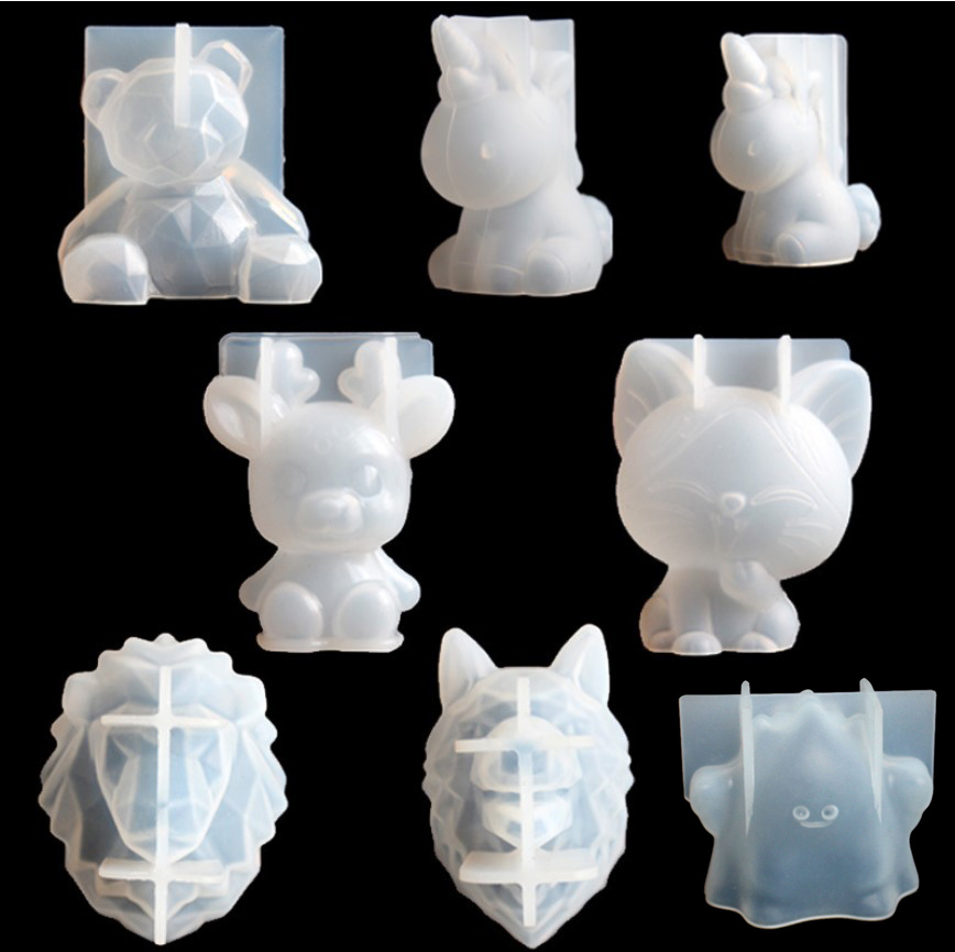 Candle Making Business - Moules transparents en résine époxy et