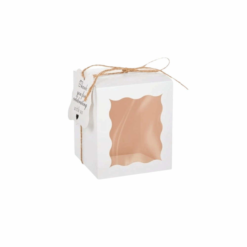 Kraft Box Candle - 10 boîtes cadeaux en papier kraft