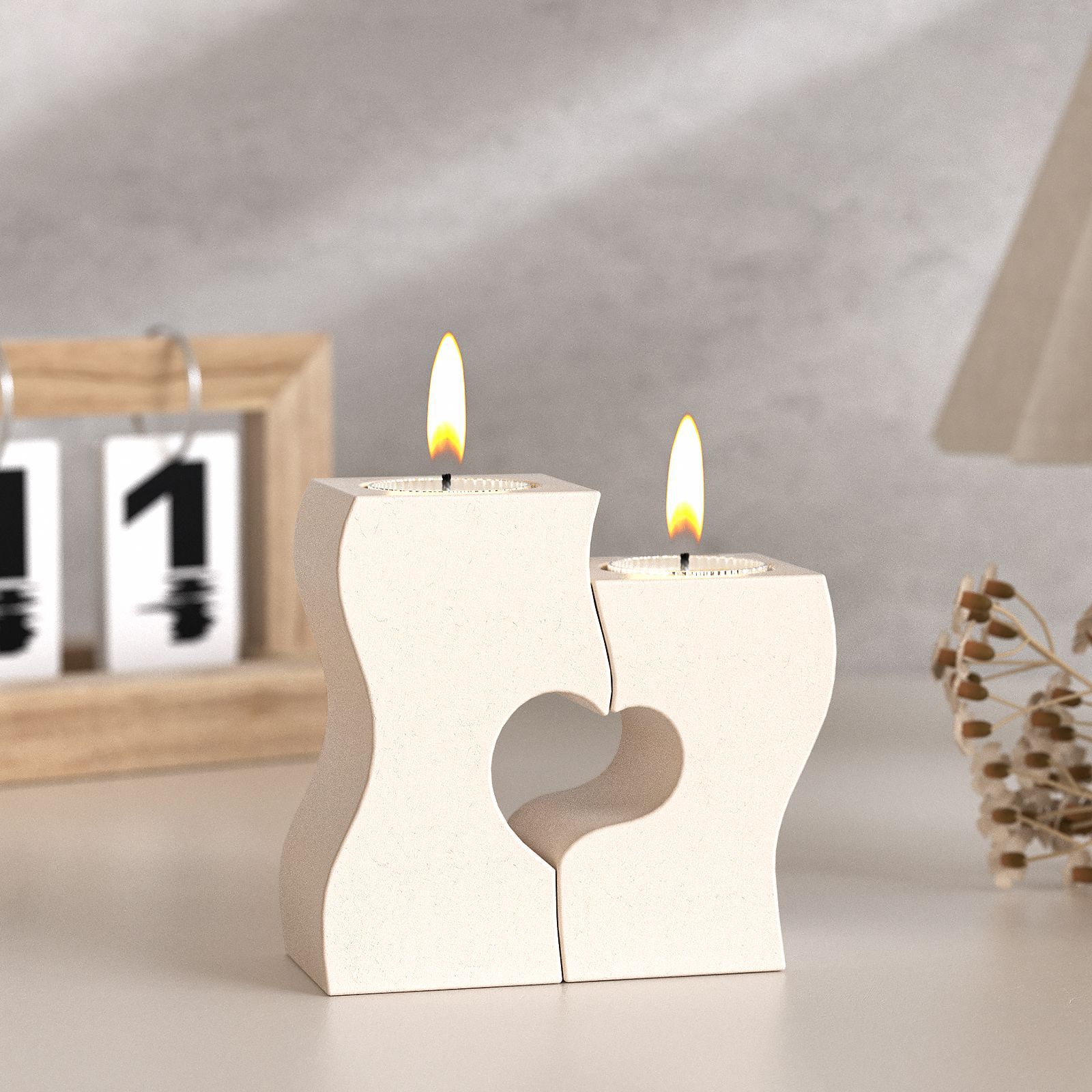 Candle Making Business - S coeur chandelier Silicone moules bricolage