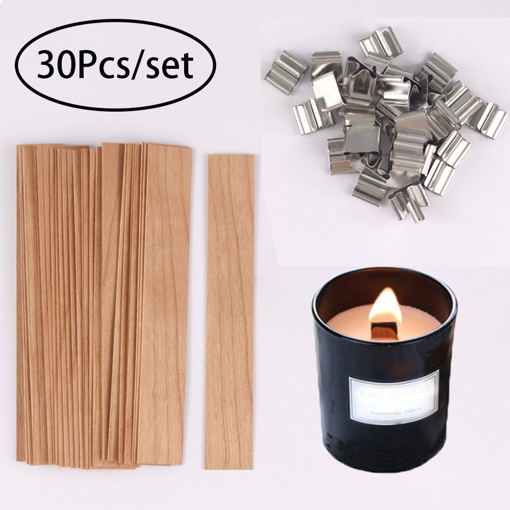 Candle Making Wicks - 30 pièces de mèches de bougie