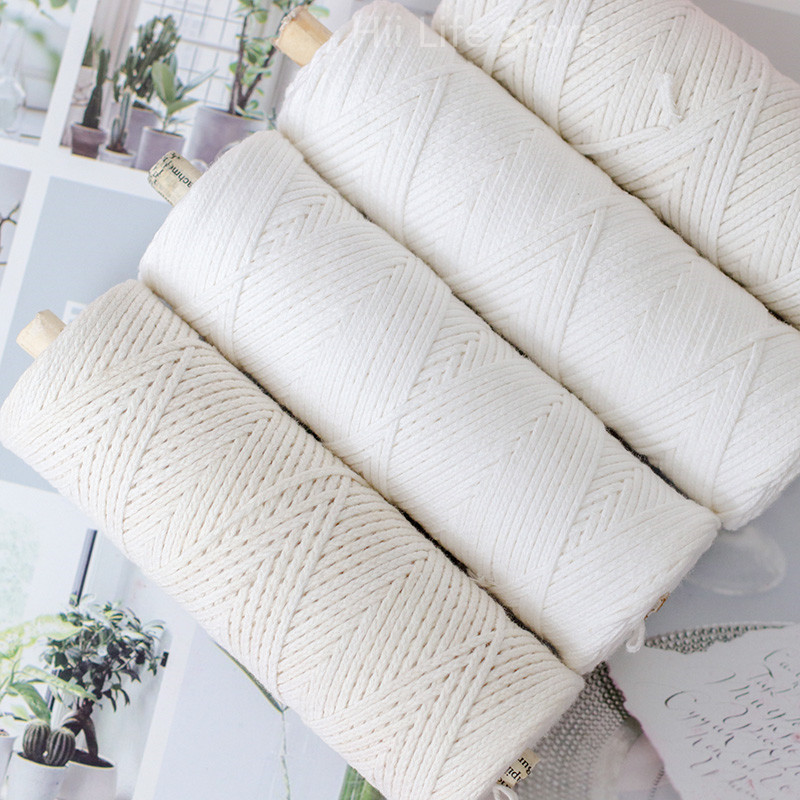 Candle Making Wicks - Mèche de bougie tissée en coton,