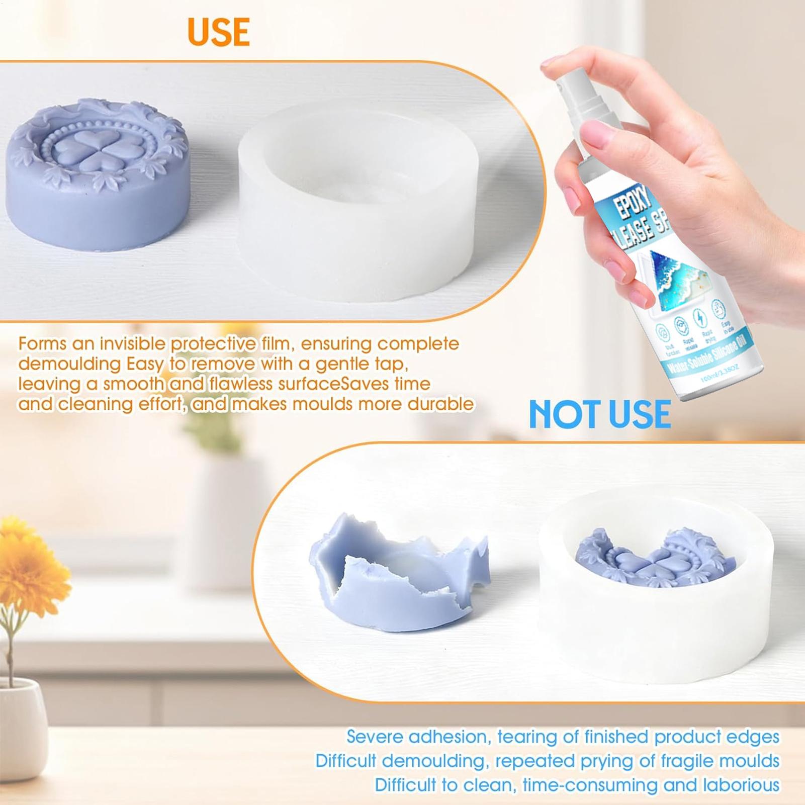 Spray de démoulage silicone, s - Candle Making Workshops avis et prix