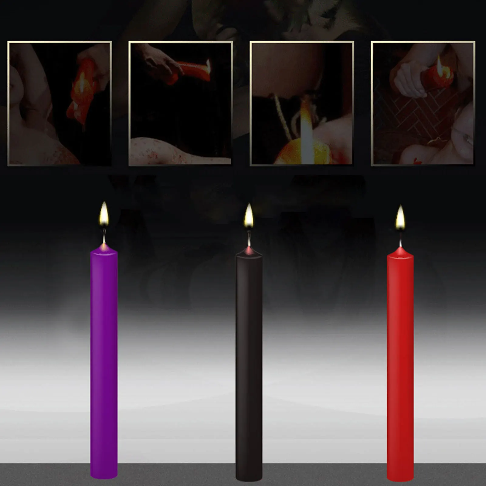 Bougie basse température 3 piè - Kraft Box Candle avis et prix