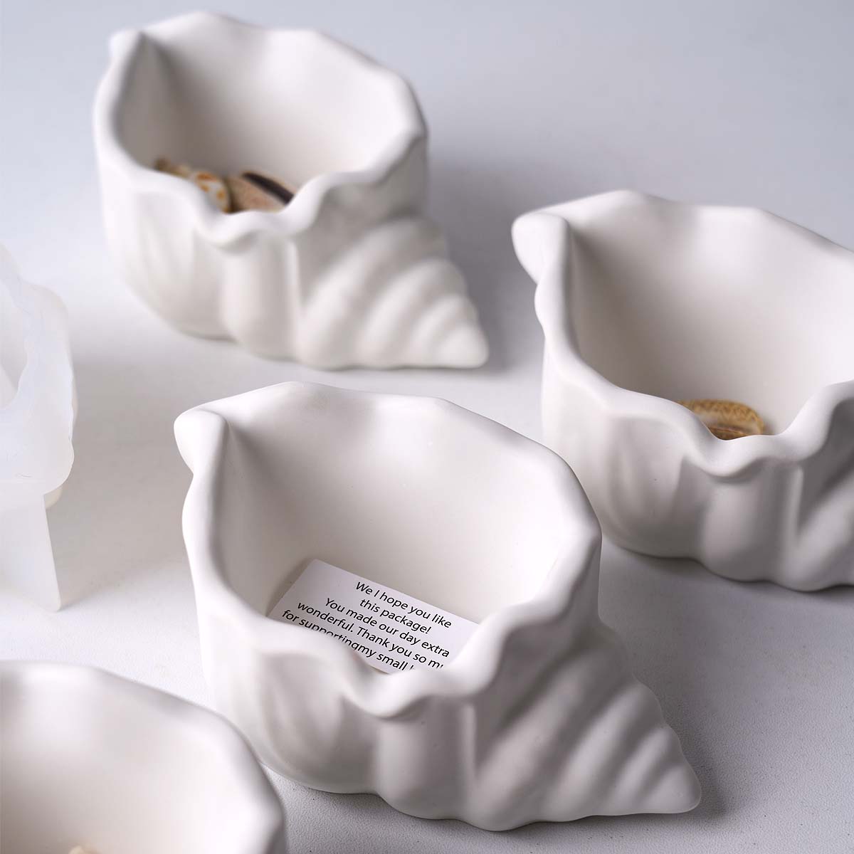 Pot de bougie en forme de conq - Kraft Box Candle avis et prix