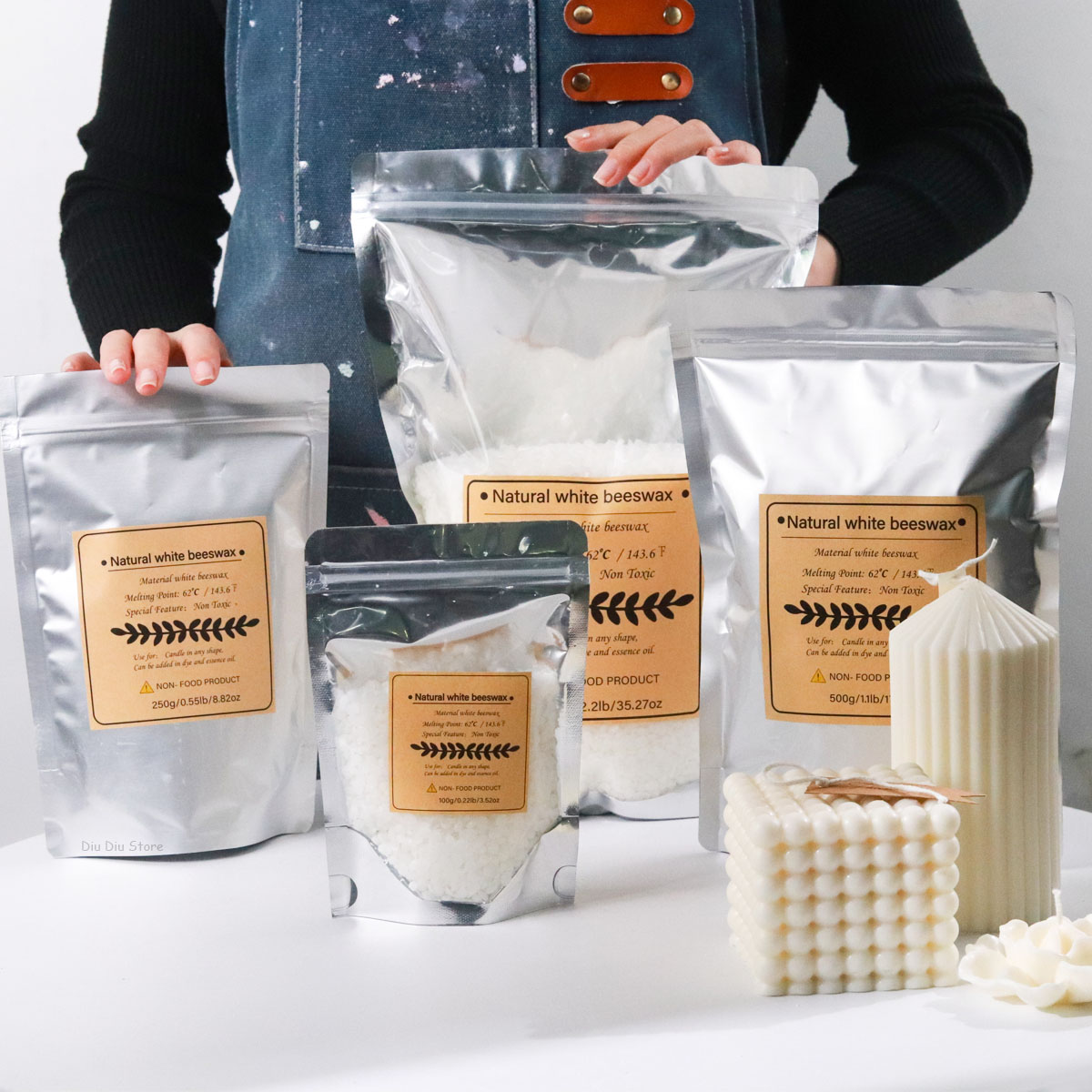 Cire d'abeille blanche, bougie - Candle Making Los Angeles avis et prix