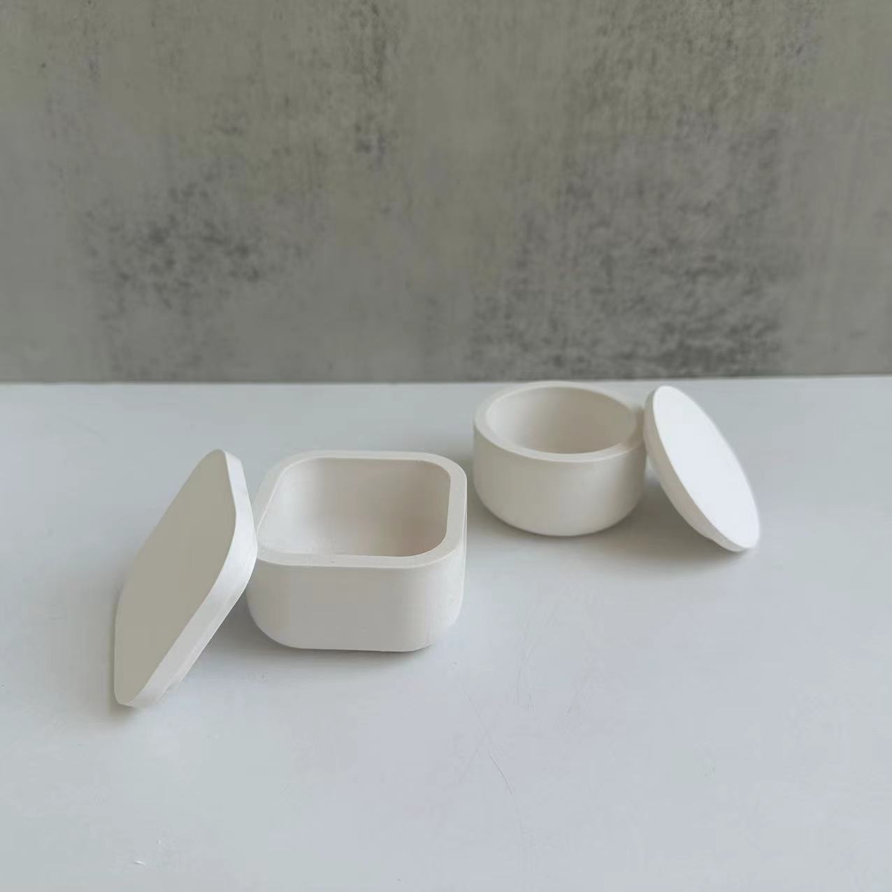 1 ensemble de moules en Silico - Candle Making Jars With Lids avis et prix