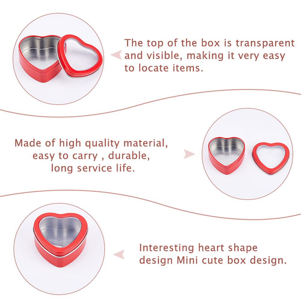 32 boîtes métalliques en forme - Candle Making Jars With Lids avis et prix
