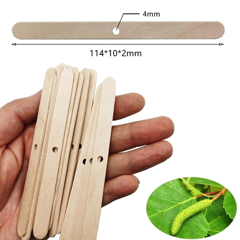 ● 50 supports en bois pour mèc - Candle Making Wicks avis et prix