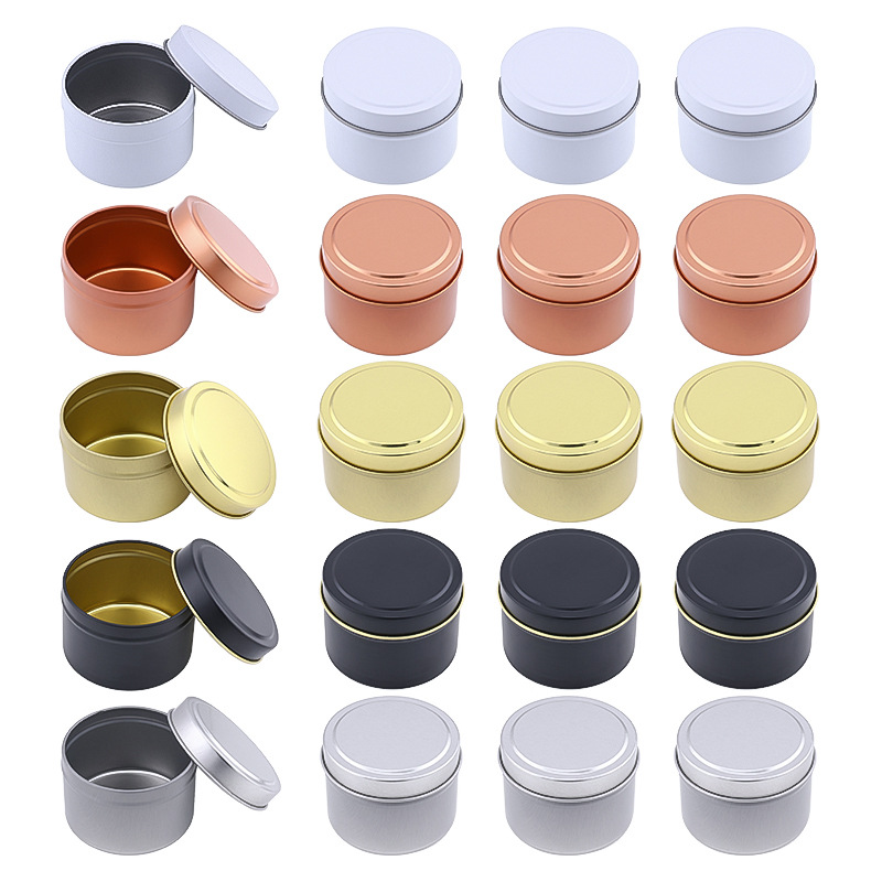 Boîtes rondes en aluminium pou - Candle Making Jars With Lids avis et prix