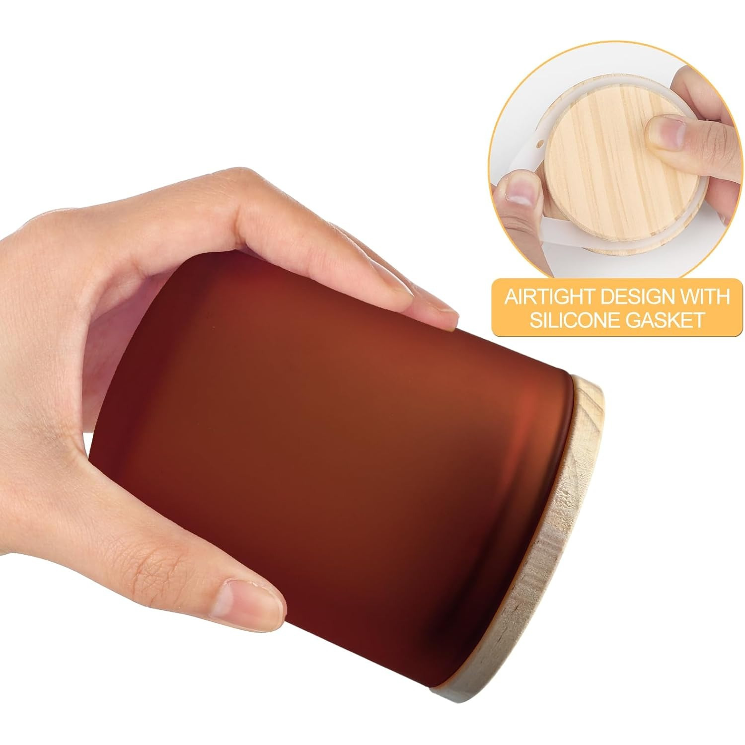 Optiques Bocaux à bougies pour - Candle Making Jars With Lids avis et prix