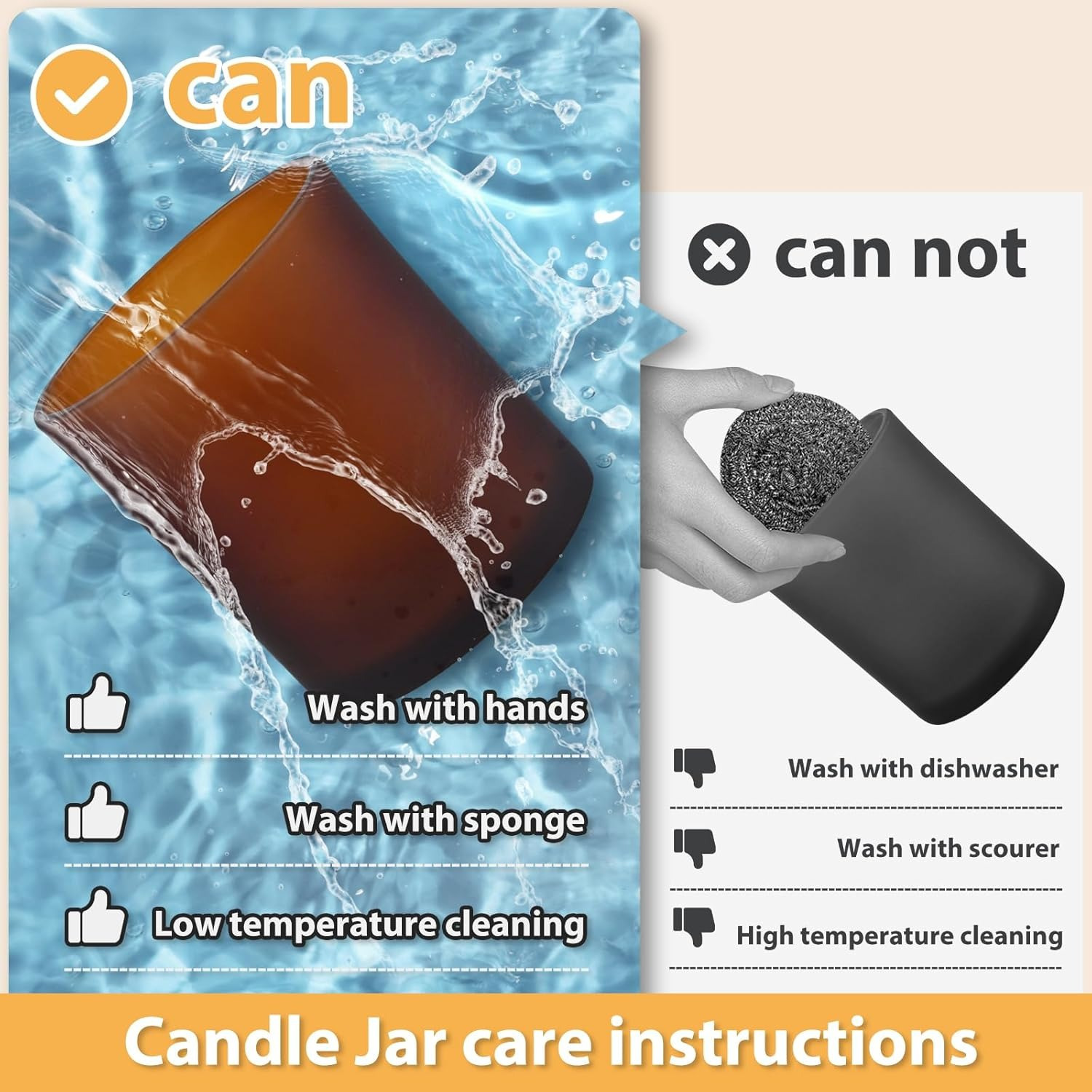 Optiques Bocaux à bougies pour - Candle Making Jars With Lids avis et prix