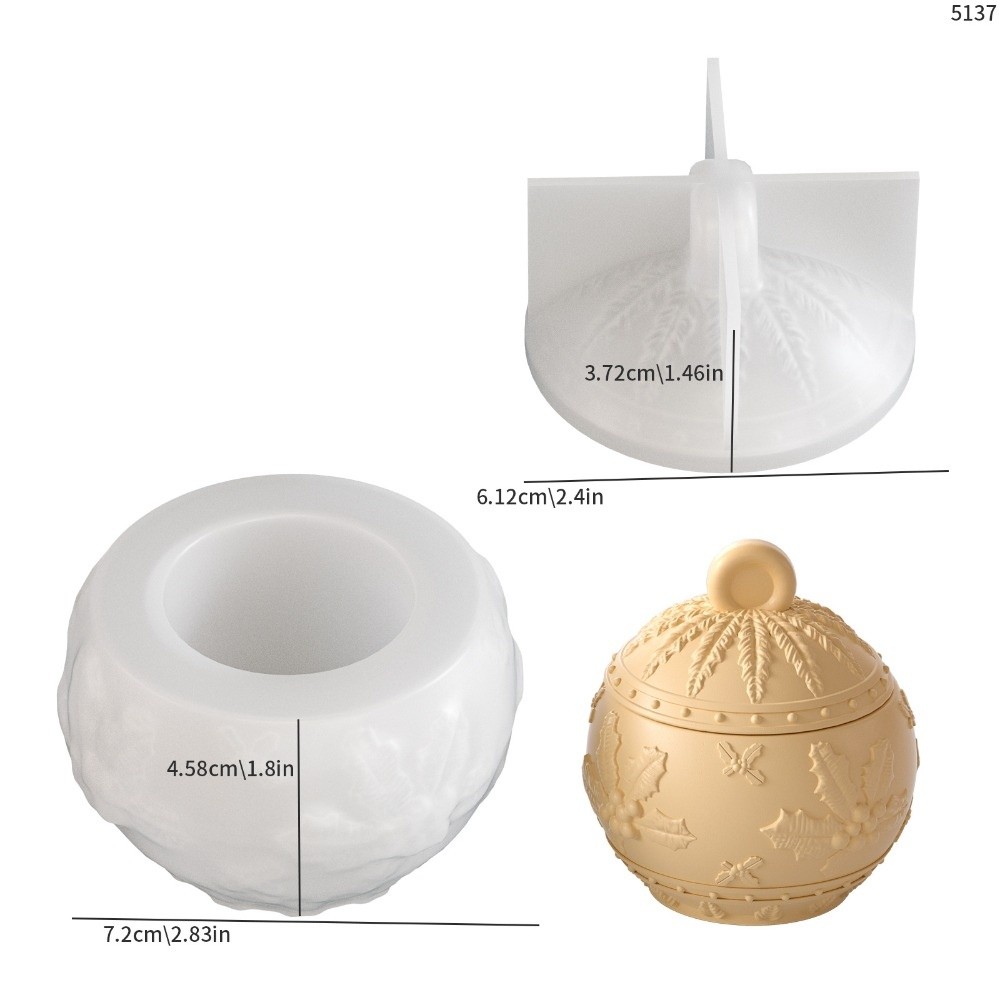 Nouveau moule en silicone pour - Candle Making Jars With Lids avis et prix