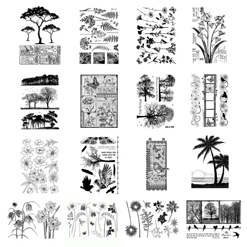 Timbres transparents pour plan - Kraft Box Candle avis et prix