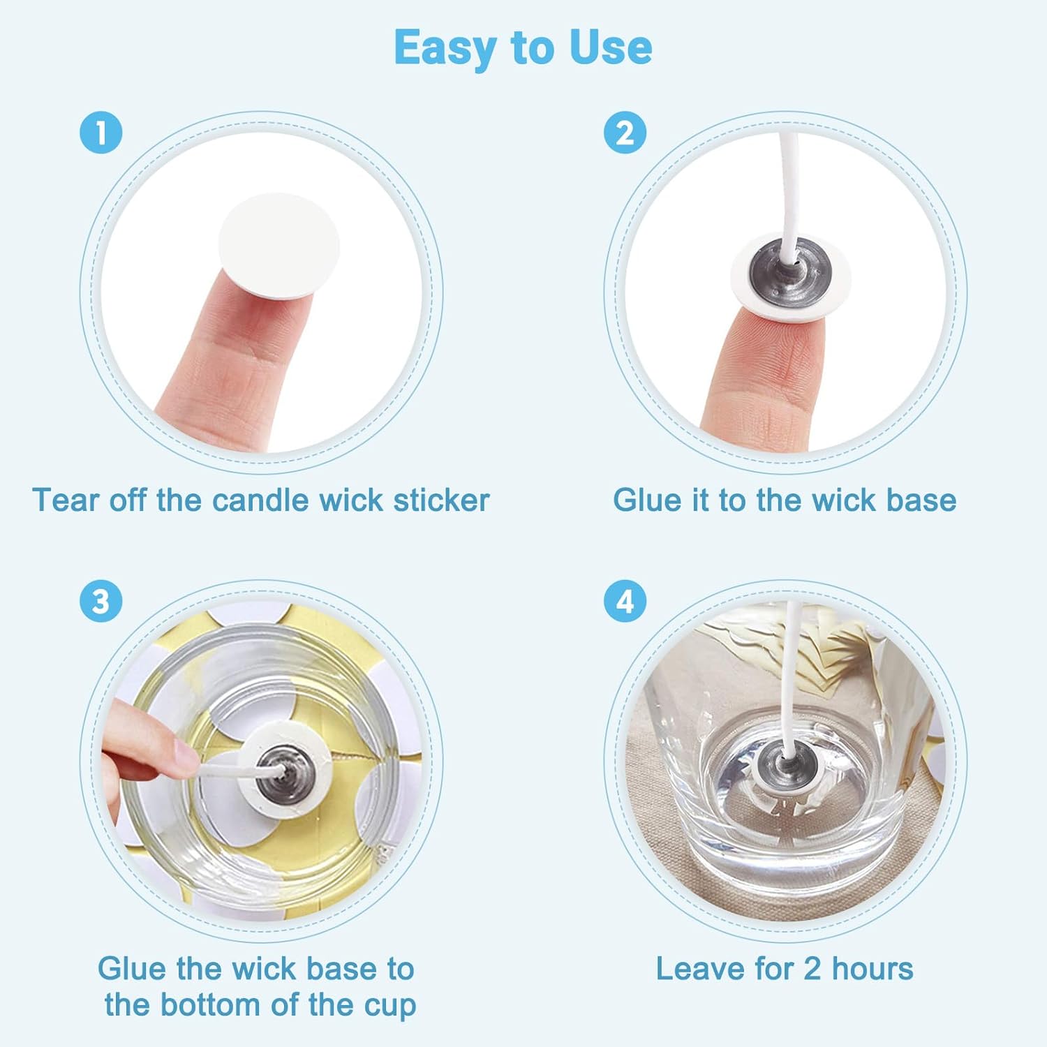 Autocollants de mèche de bougi - Candle Making Wicks avis et prix