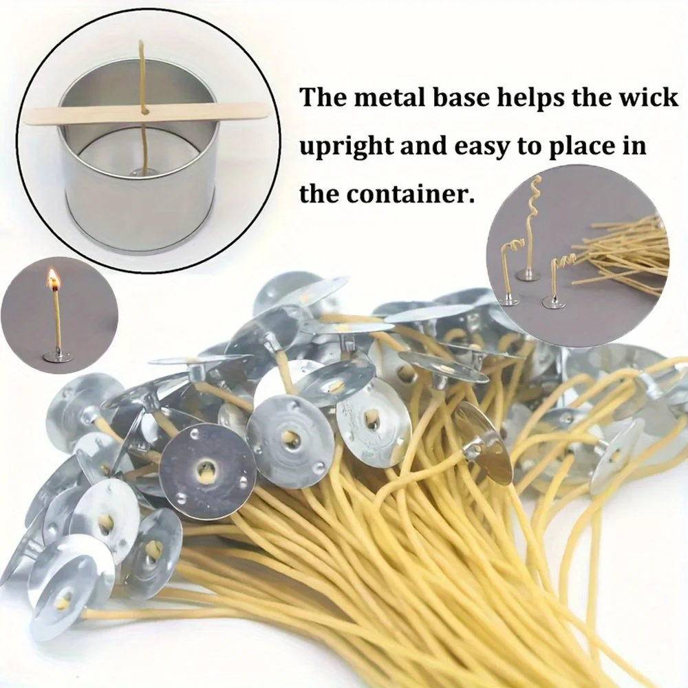 Mèches de bougie 50 pièces 8 p - Candle Making Wicks avis et prix