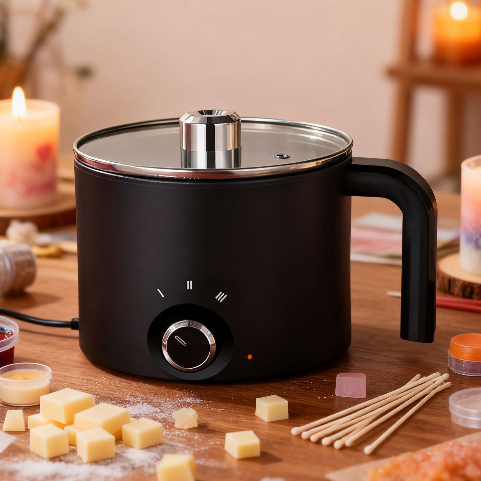 Pot à fondue électrique en aci - Candle Making Kits avis et prix