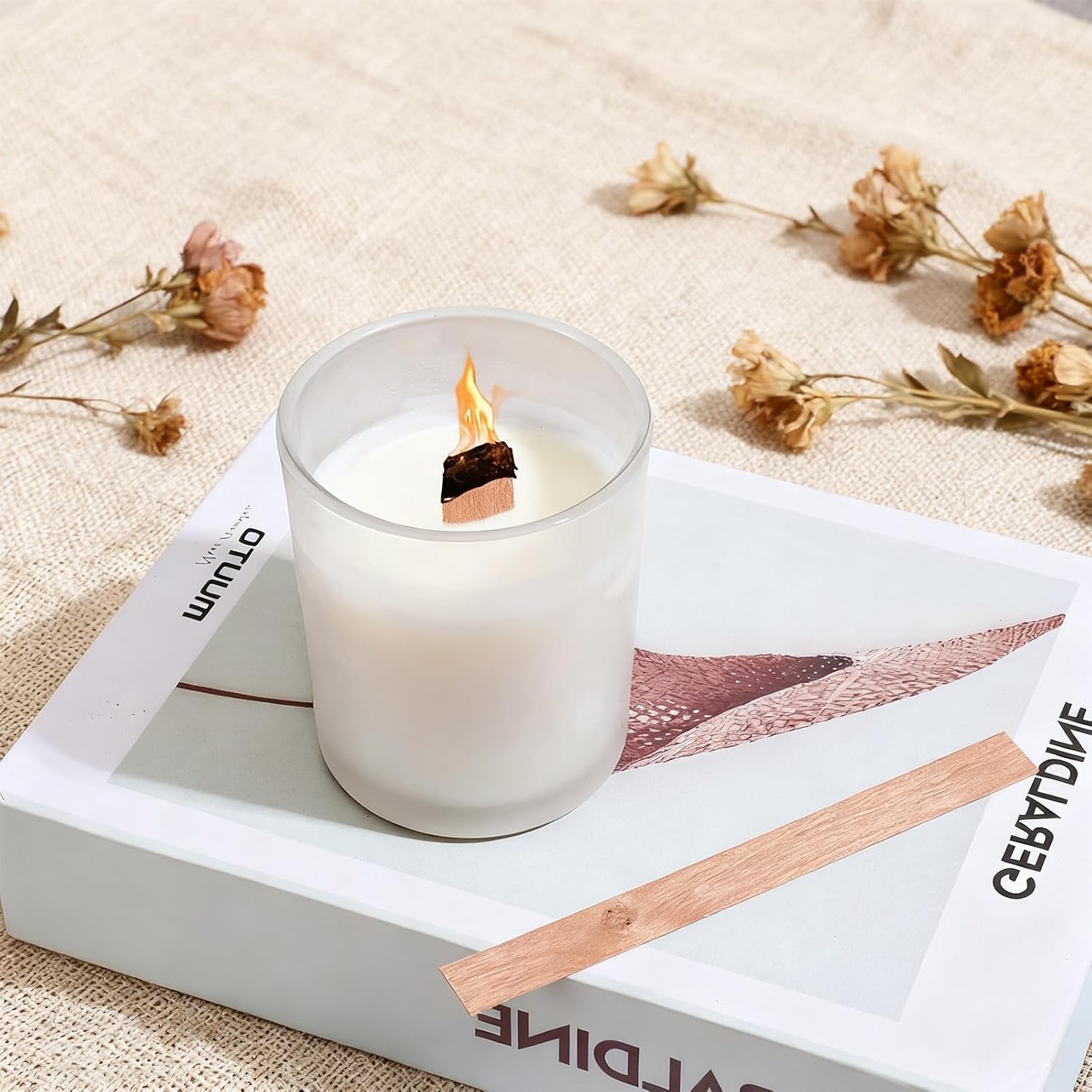 60 mèches en bois pour la fabr - Candle Making Wicks avis et prix