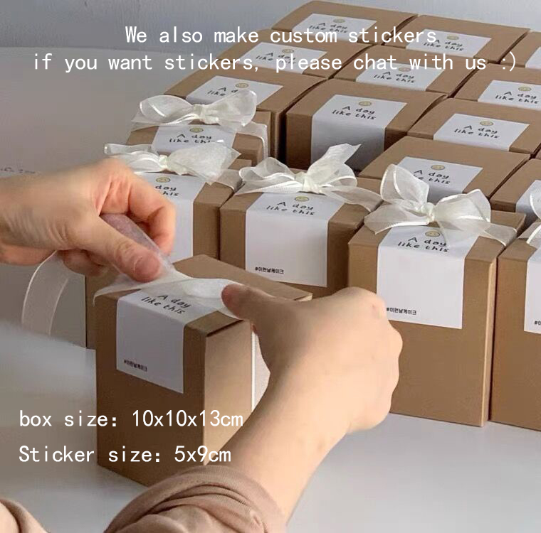Boîte en papier Kraft bougie r - Kraft Box Candle avis et prix