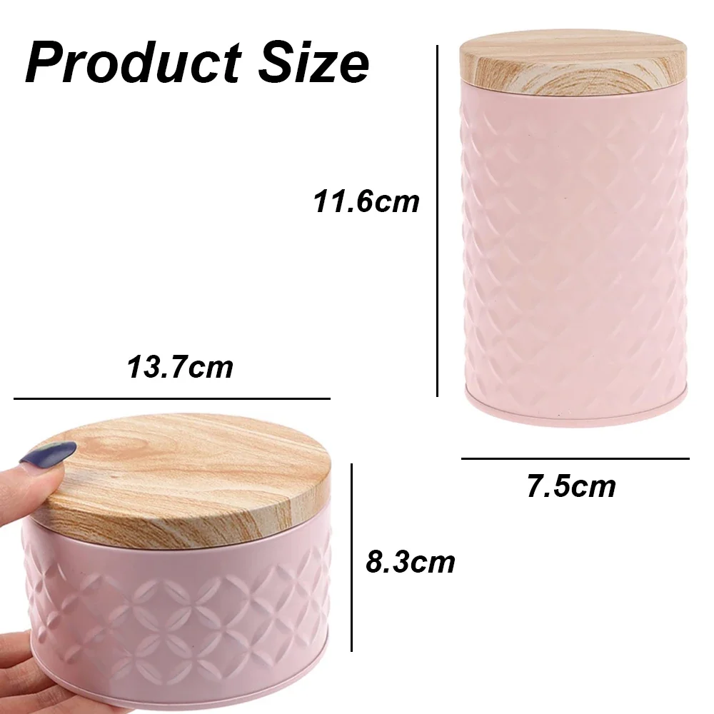 Pot de stockage de thé en bois - Kraft Box Candle avis et prix