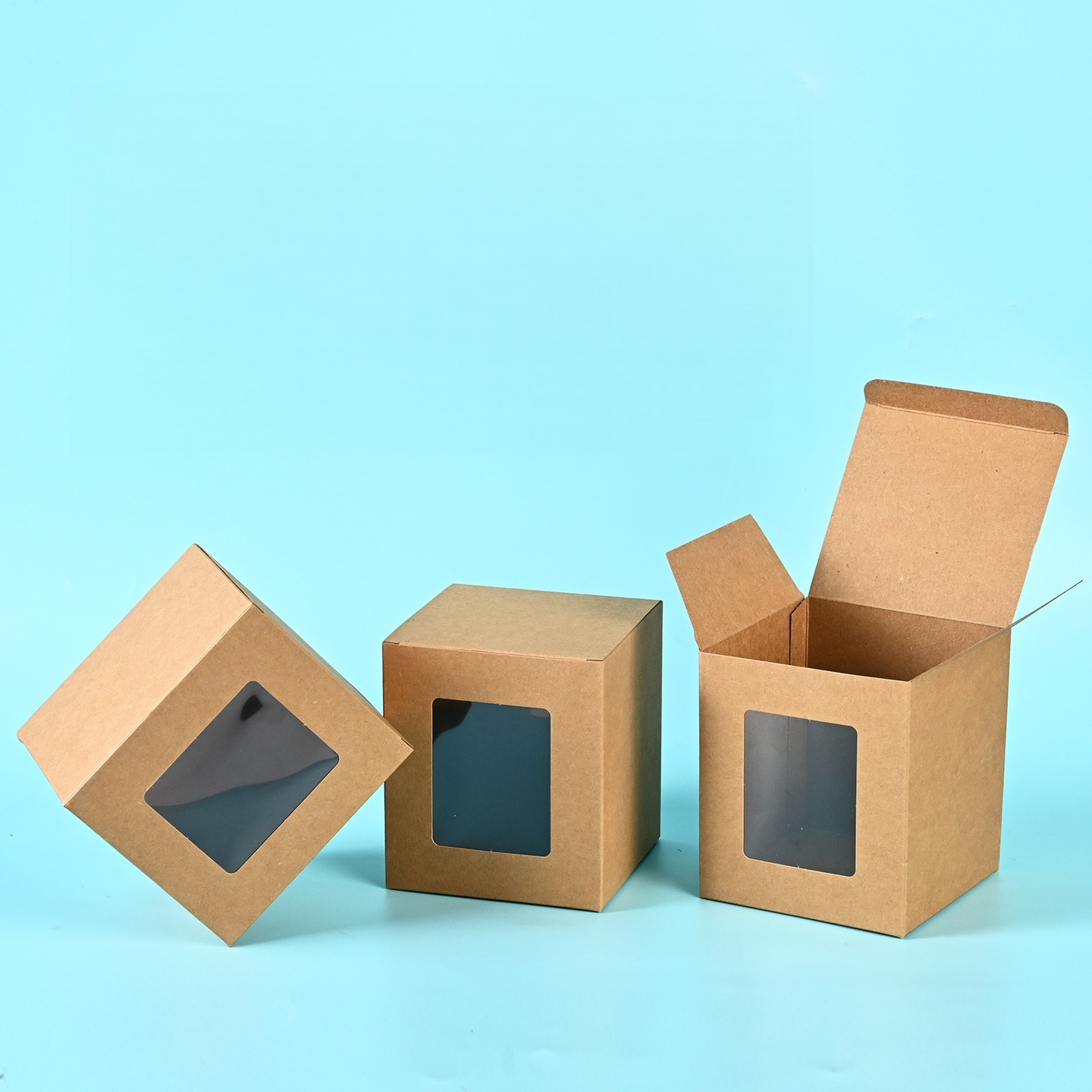 Boîtes en papier kraft brun av - Kraft Box Candle avis et prix